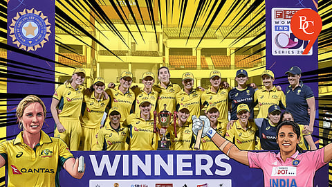 Australia win the bilateral series against India, 2025