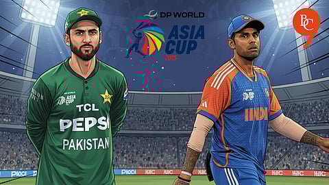 Salman Ali Agha and Surya Kumar Yadav