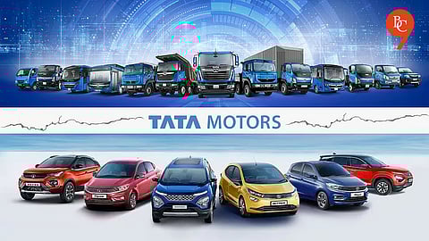 Tata Motors Faces 9% Stock Drop as Demerger Record Date Approaches