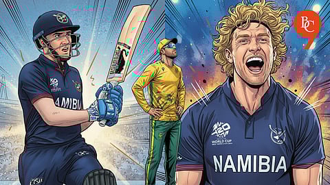 Zane Green, Donocan Ferreira, Ruben Trumpelmann, Namibia defeats South Africa