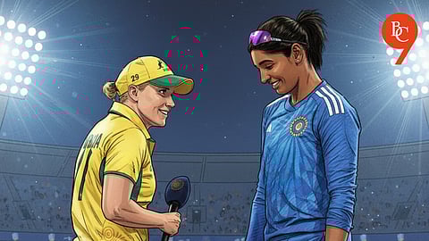 Alyssa Healy and Harmanpreet Kaur