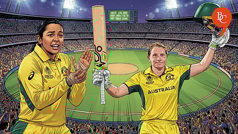 Alana King and Alyssa Healy