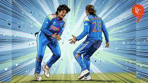 Shafali Verma and Harmanpreet Kaur