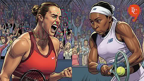 Aryna Sabalenka and Coco Gauff