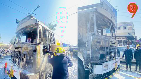 Fuel Tanker Fire at Hadapsar; Pune Fire Brigade Prevents Major Disaster