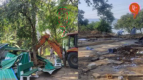 Pune: In Massive Anti-Encroachment Drive Irrigation Department Clears 25000 Square Feet in Khadakwasla