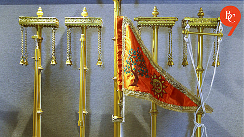 Symbols on the Dhwaja: Understanding the Sun, Om, and Kovidara Tree on Ram Mandir’s Flag