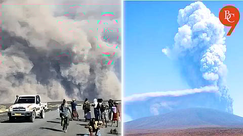 Ethiopian Volcano Erupts After Thousands of Years, Ash Reaches Delhi and Disrupts Flights