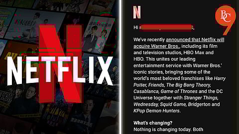 Netflix issues late-night email assuring 300 million users nothing will change immediately after Warner Bros deal