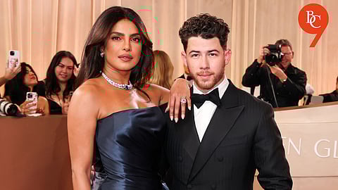 Priyanka Chopra turns heads in strapless Dior gown at Golden Globes 2026