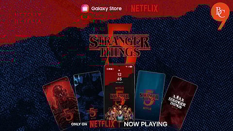 Samsung and Netflix Team Up to Bring a Stranger Things Theme to Galaxy Devices