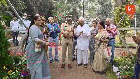 Commissioner Amitesh Kumar Announced Green Policing Initiative at Empress Garden Flower Show 2026