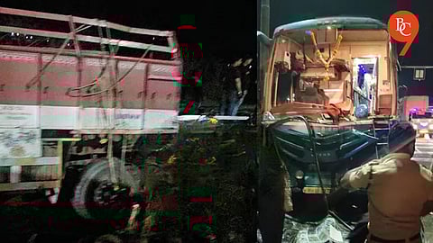 Pune: Deadly Crash Near Katraj Tunnel; Truck Driver Dies, Several Passengers Injured