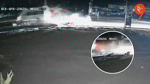 Pune-Nagar Highway Accident: 44-Year-Old Man Dies After Being Hit by Unknown Vehicle in Shikrapur