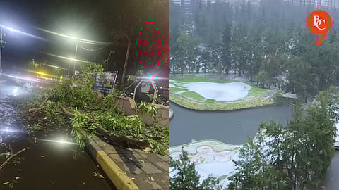 Unseasonal Rain, Hailstorm Hit Pune; Waterlogging and Tree Falls Reported Across City; Rain till April 3