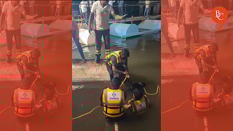 Pune Ring Road: Crane Operator Drowns After Fall in Haveli During Work