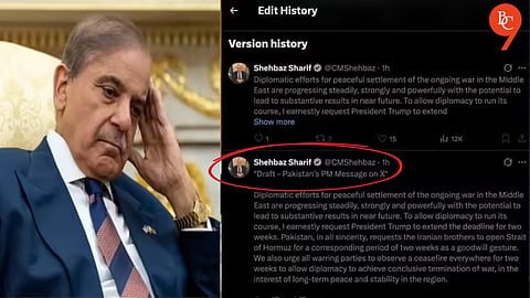 Pakistan PM’s Copy‑Paste Slip on Iran Ceasefire Post on X Triggers ‘Scripted Message’ Row