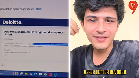“This hurts more than a breakup”: Techie says Deloitte withdrew his job offer after he resigned