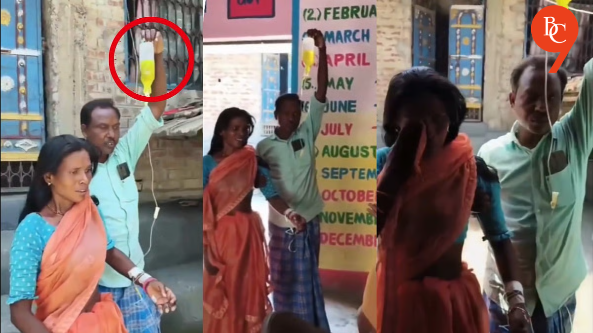 Bihar Anganwadi Worker Forced to Prove Illness, Turns Up With IV Drip as Video Goes Viral