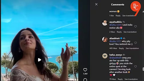 Alia Bhatt shuts down troll who said ‘nobody noticed you at Cannes’ with classy response