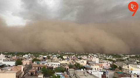 Rajasthan Hit by Fierce Dust Storm; Churu Sees Near-Zero Visibility | Watch