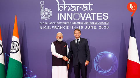 PM Modi & President Macron Inaugurate Bharat Innovates 2026 in Nice
