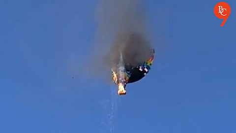 Eight Killed as Hot Air Balloon Bursts Into Flames Mid-Flight in Brazil