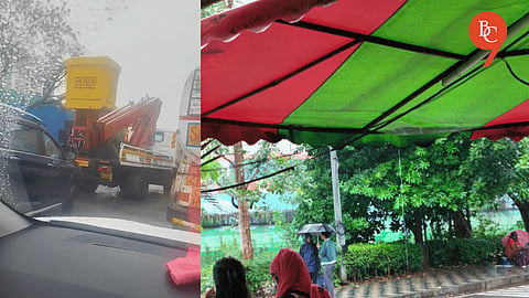 Pune Rain Gains Momentum; Heavy Showers Trigger Traffic Snarls Across City