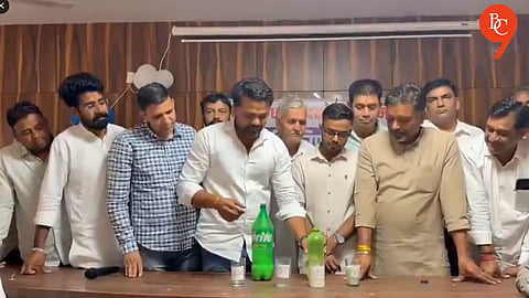 Jaipur Farmers Launch ‘Water-Blended Milk’ Protest Against Ethanol-Mixed Petrol