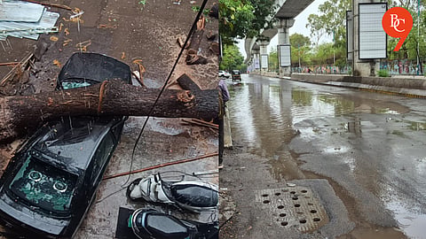 Pune: Overnight Rain Brings Relief, But Triggers Waterlogging, Traffic Chaos and Tree Fall Incidents