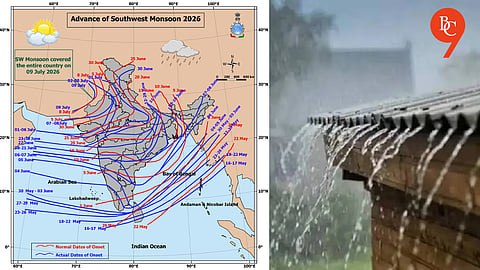 Monsoon Covers Entire India; Rainfall Likely to Ease Across Most of Maharashtra for Next 10 Days