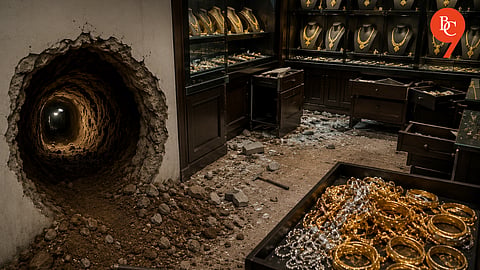 Pune Crime: Burglars Tunnel Into Jewellery Store in Manjari, Escape With Around 30 kg of Gold and Silver Jewellery