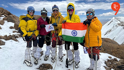 Pune Women Mountaineers Scale 6,210-Metre Mount Mentok Kangri II, Hoist Tricolour in Ladakh