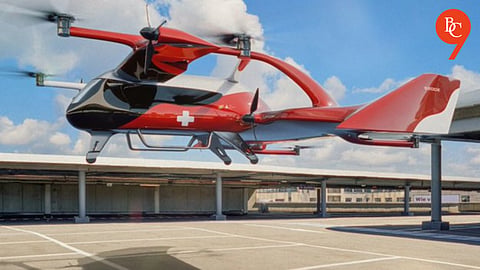 India Unveils First Electric Flying Taxi Prototype; Air Ambulance Service Planned for 2028