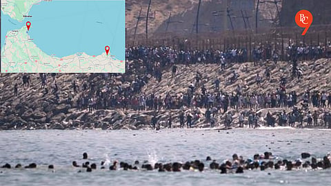 Spain Calls in Military Amid Surge of Migrants Crossing into Ceuta from Morocco