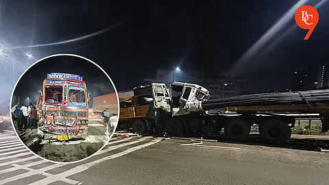 Pune: Two Died as Brake-Failed Container Crashes Into Vehicles Near Navale Bridge