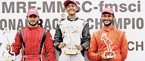 Maiden MRF F1600 win for school boy Yash Aradhya