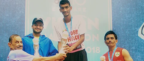Konkar, Pandit, Rajput and Reddy claim first place in half marathon