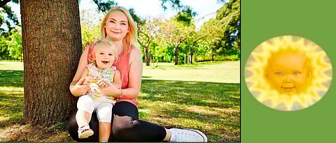 The sun and the baby