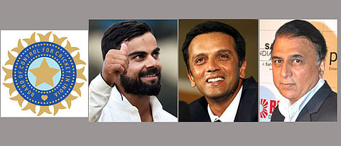 BCCI recommends Kohli for Khel Ratna, Dravid for Dronacharya, Gavaskar for Dhyan Chand