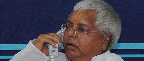 BJP and RJD were involved in a political slugfest over an audio clip of an alleged telephonic talk