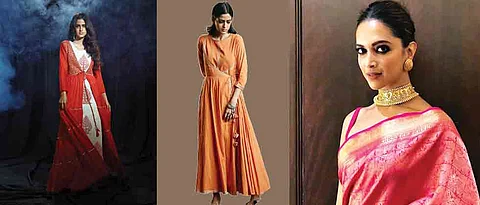 Dressing up for Diwali