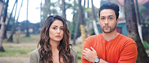 'Damaged' to Feature Hina Khan and Adhyayan Suman