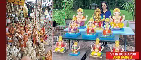 Ganesh idol makers face losses in lakhs