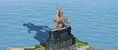 Height of Shivaji statue reduced, opposition alleges