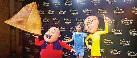 Motu-Patlu in Madam Tussauds