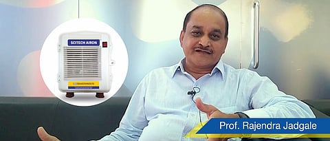 SciTech Arion Air Purifier can kill all viruses, including Corona, claims Pune-based Prof. Rajendra Jagdale