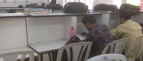 After closure of libraries, students lack place to study