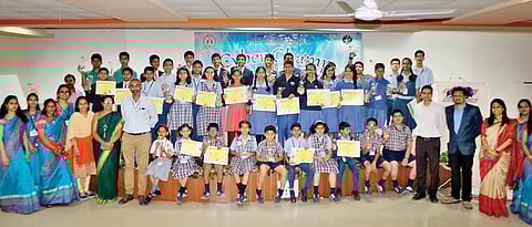 Cyber Champ competition conducted by City Pride School