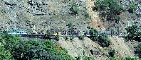 Railways begins fixing iron grills at ghat section